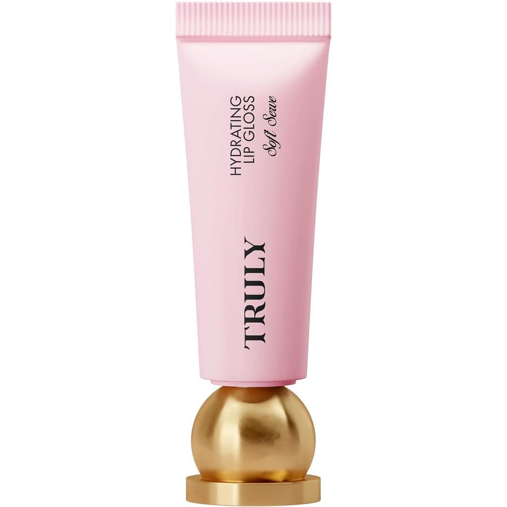 TrulyBeautySoftServeGlossHidratanteParaLábios | Alto Brilho e Colorido, Enriquecido com Ácido Hialurônico, Óleo de Jojob