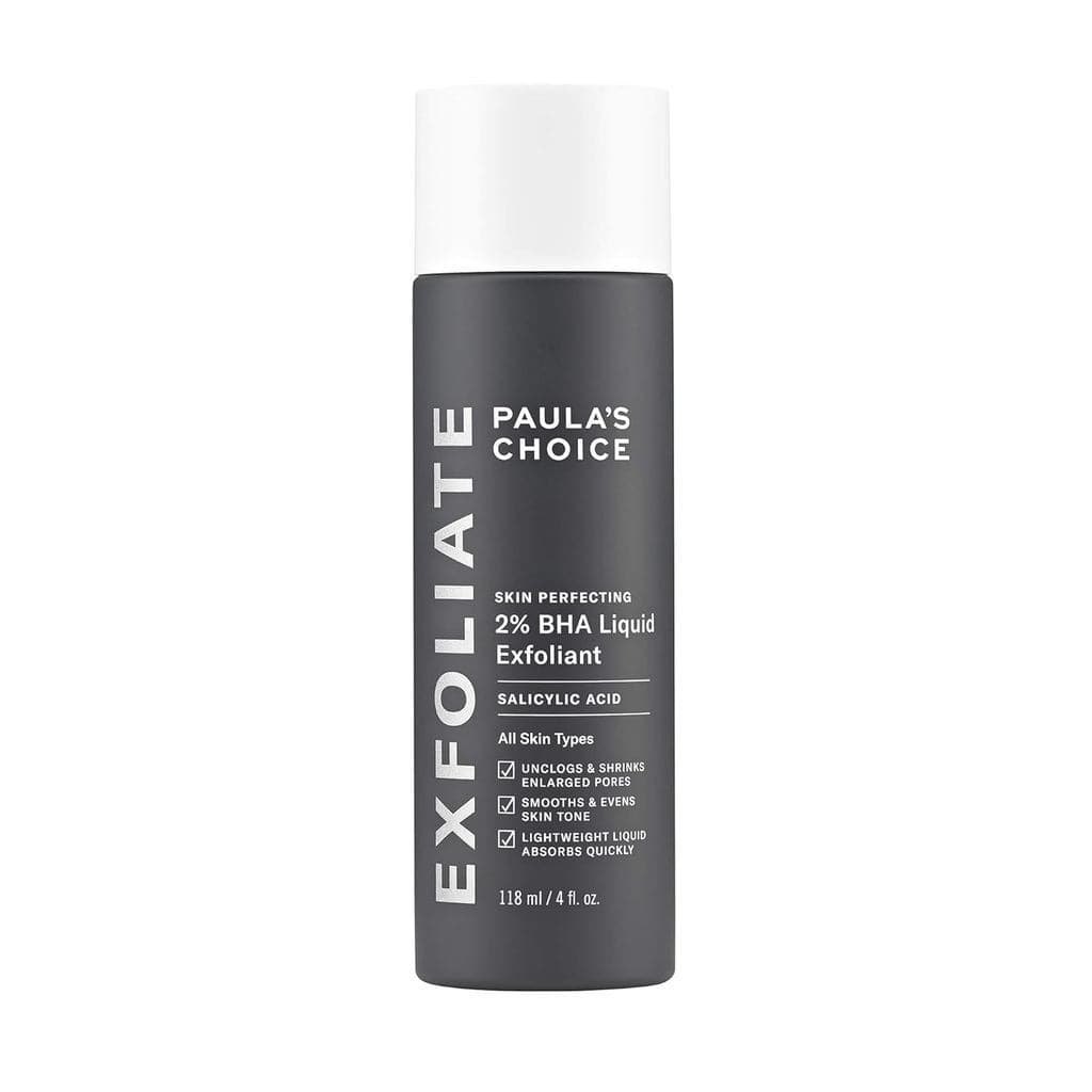 Esfoliante Líquido Paula's Choice SKIN PERFECTING 2% BHA com Ácido Salicílico, Polimento Facial para Poros Dilatados, Ru