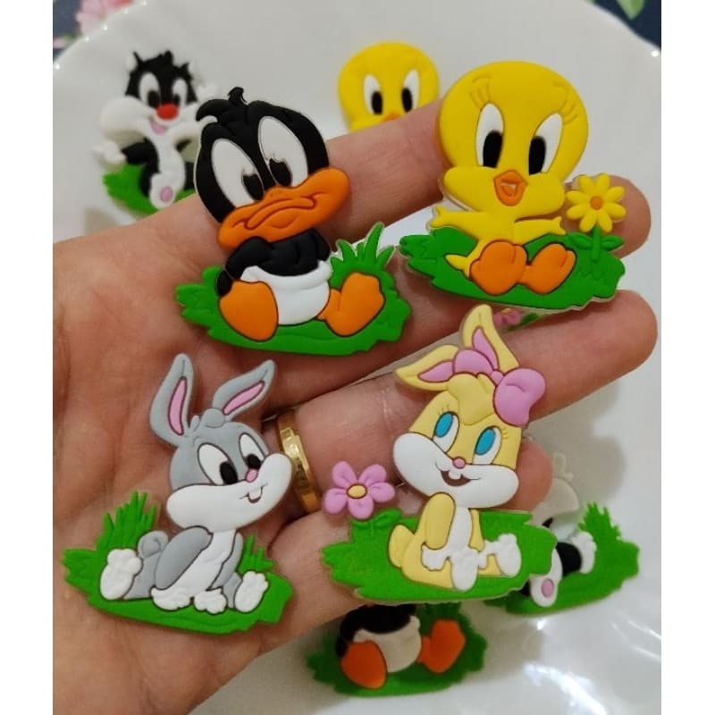 Aplique Emborrachado  Looney Tunes kids 10 unidades