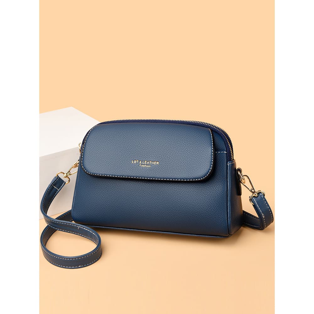 Bolsa feminina de textura de alta qualidade 2026 novo estilo senhoras de um ombro mensageiro All-Match saco pequeno quad