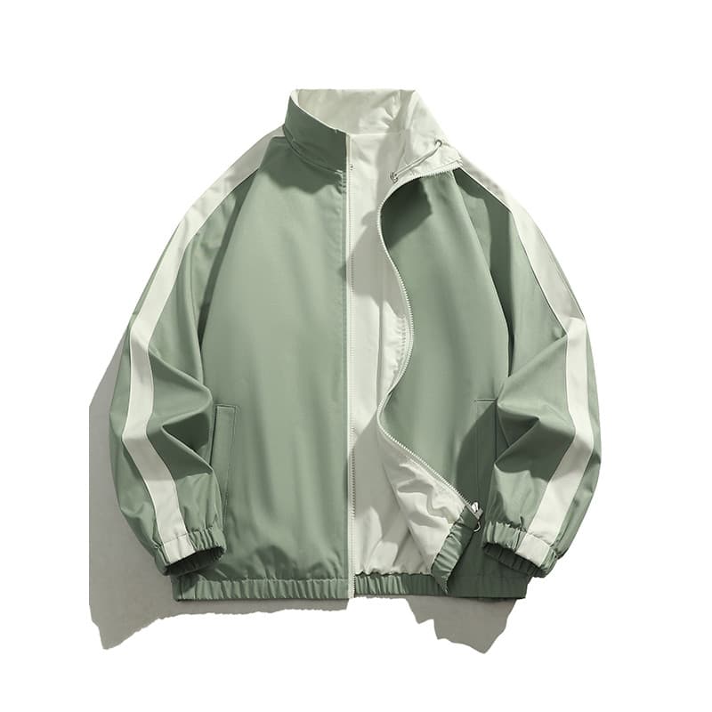 Street Wear ins jaqueta dupla face masculina americana Casual solta All-Match primavera outono à prova de vento impermeá