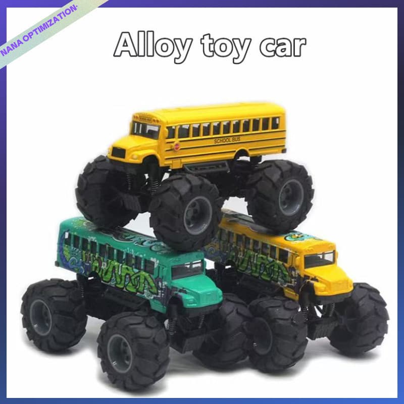 Ônibus de brinquedo para meninos, modelo de carro de brinquedo, presente para crianças