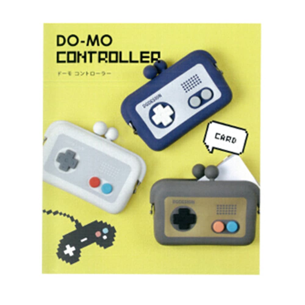 Japonês autêntico p + g design DO-MO Console de jogos estilo multifuncional Silicone titular DO cartão moeda bolsa embre