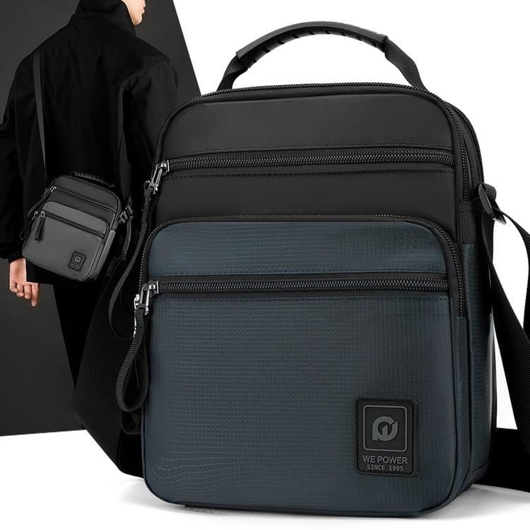 Mini bolsa pequena portátil leve bolsa de ombro masculina bolsa mensageiro masculina ins Street Wear bolsa de ombro Casu
