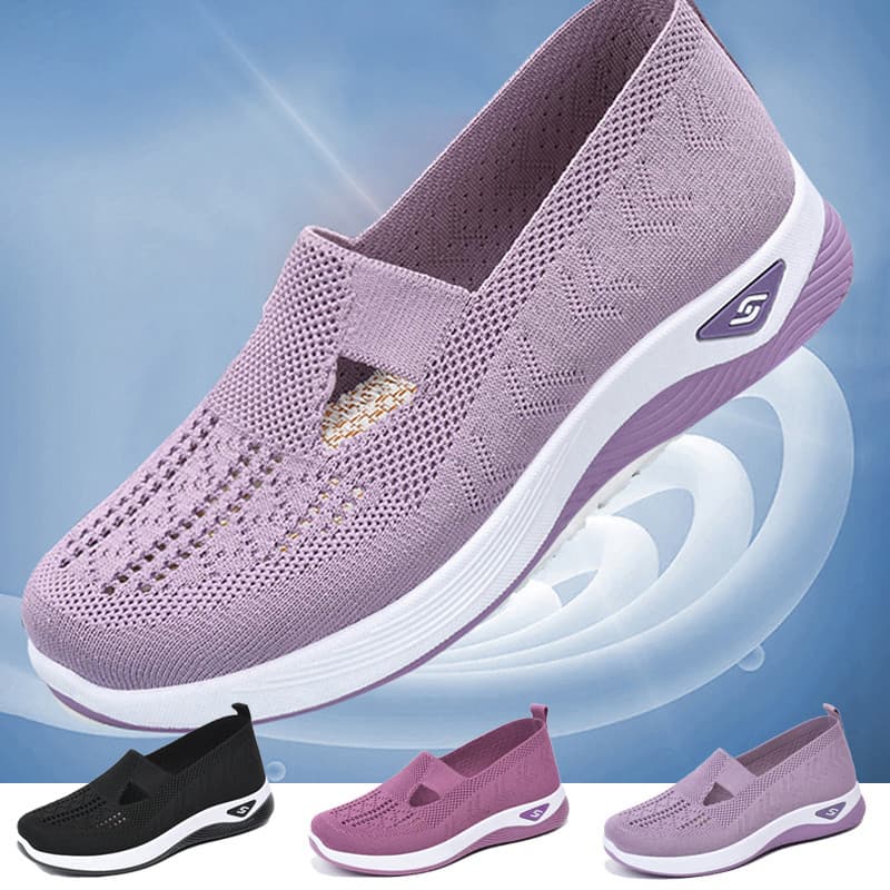 [Enviado Em 24 Horas] Tênis Ortopédico Feminino Antiderrapante Para Caminhada/Diabético/Plus Size XEQI