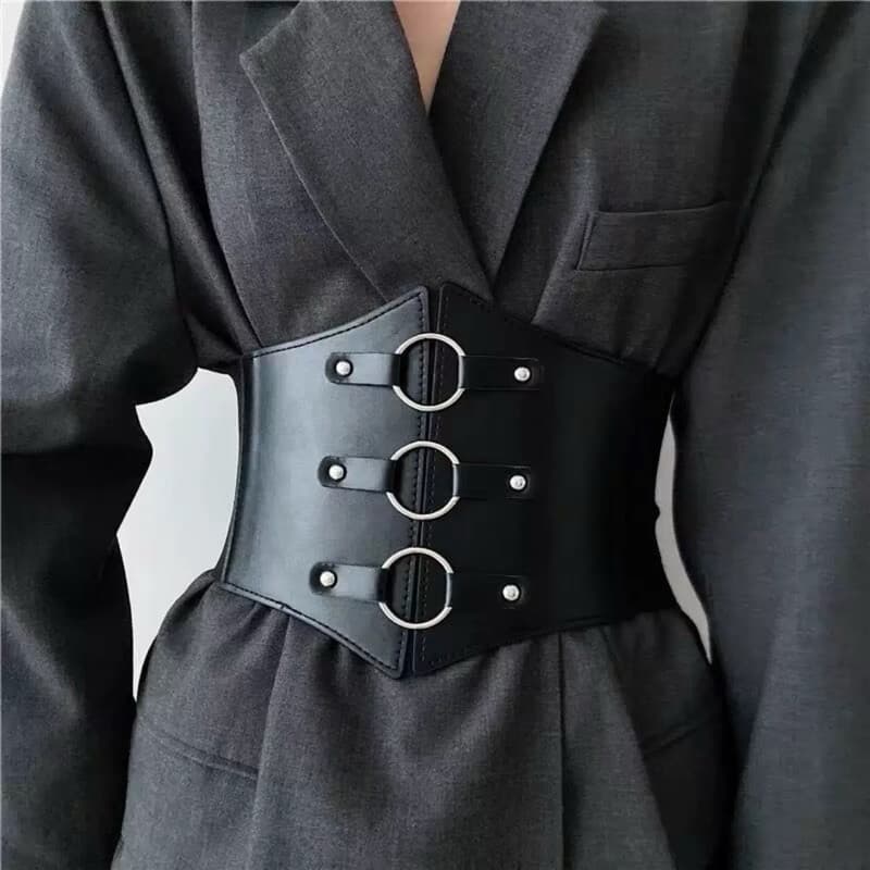 Cinto Faixa Corset gótica Feminino para Vestido Blazer e Camisa Elegante yh8215