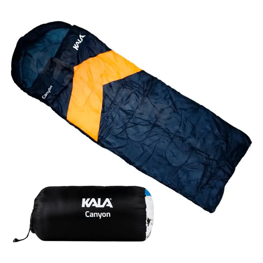 Saco de Dormir Canyon 5°C a 12°C Confortável Leve e Ideal para Camping e Viagens