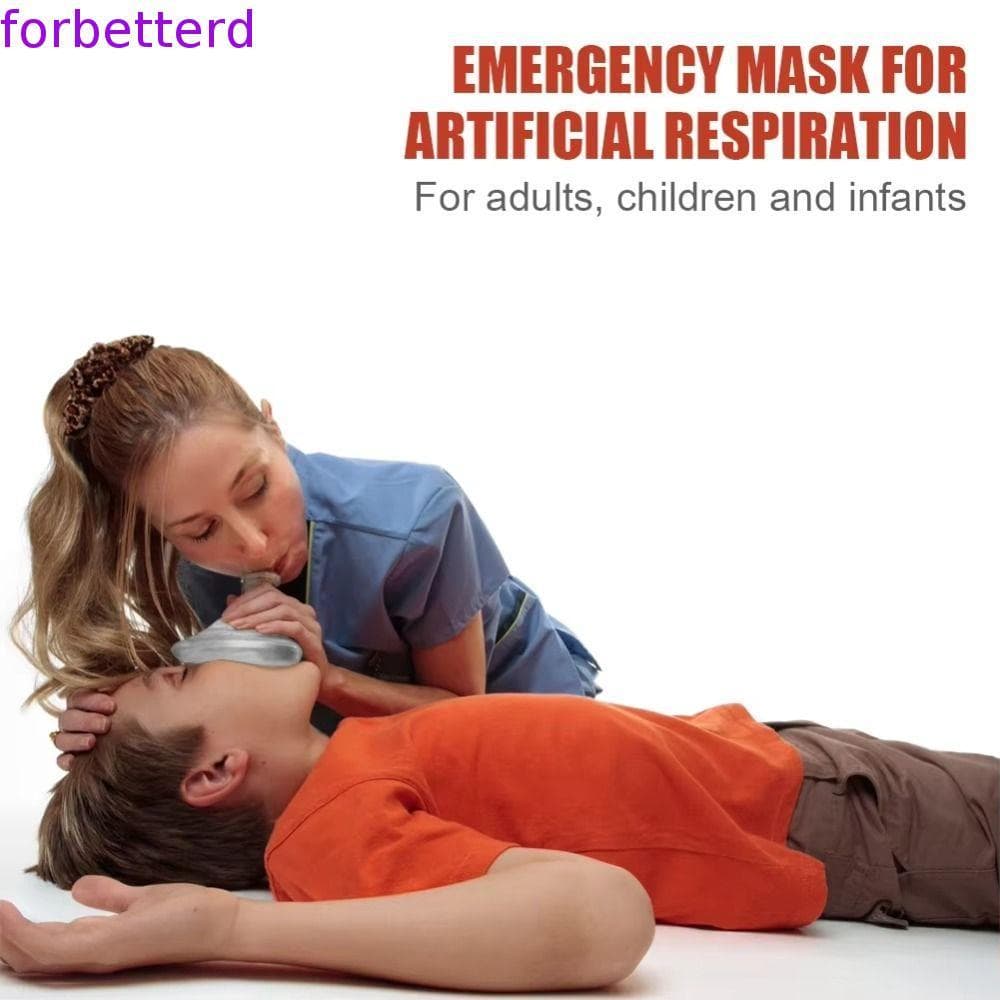 Máscara De Respiração Artificial  , Respiratória Profissional Reutilizável Para Rcp
