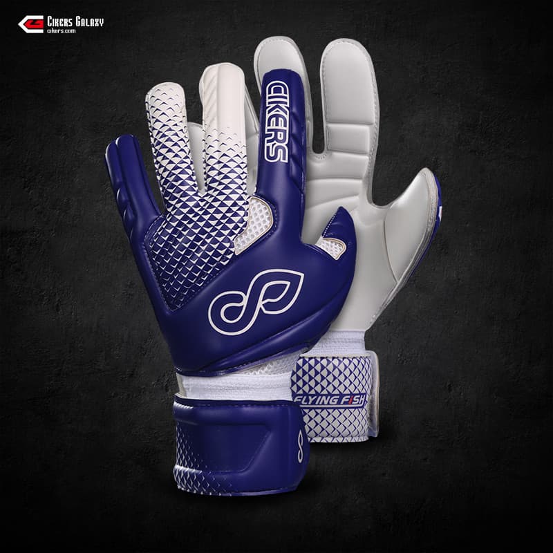 Cikers Ciker Luvas de Goleiro de Futebol Masculino Esponja Anticolisão Removível Proteção de Dedo Látex Choque