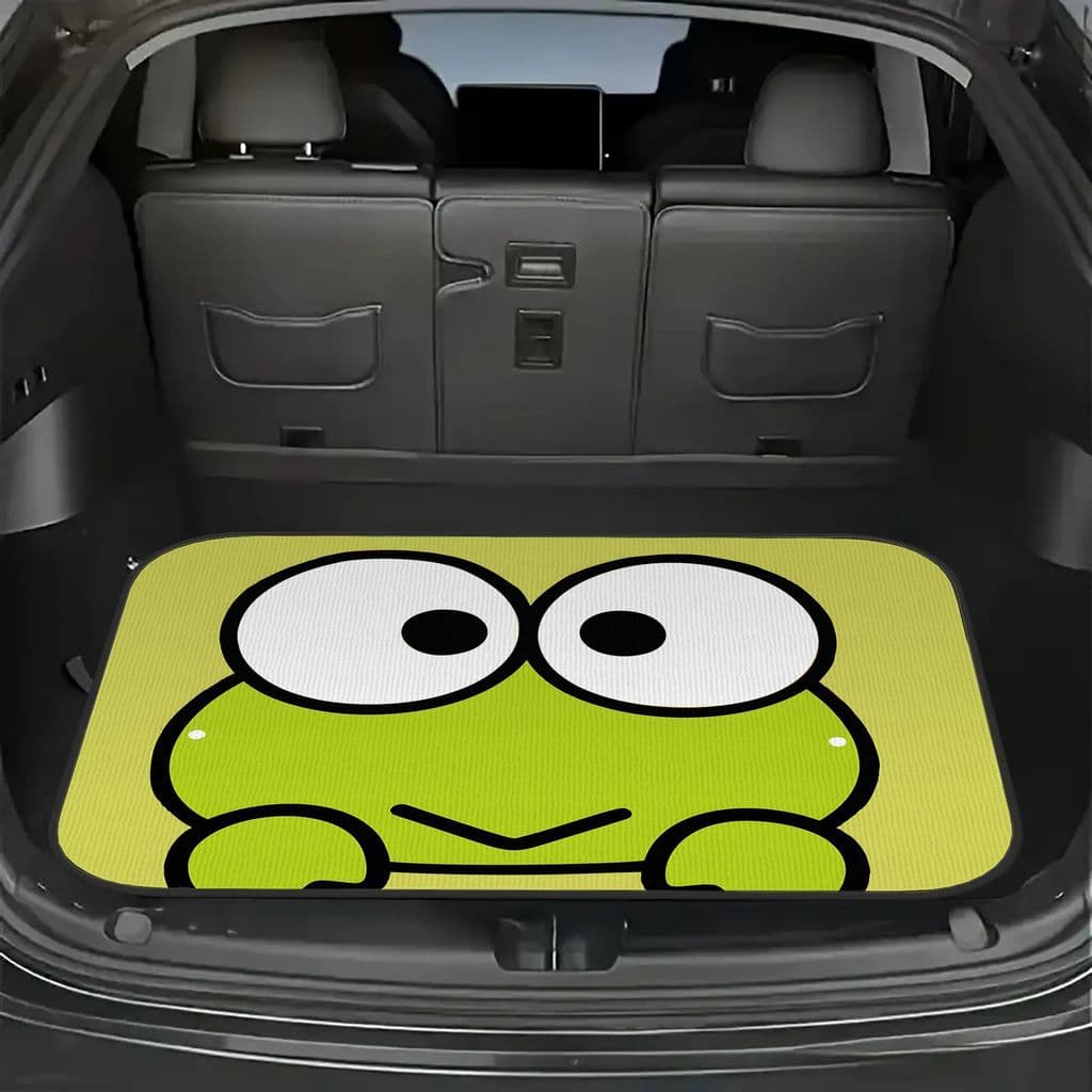 Tapete de porta-malas de carro Sanrio Kurop de 1 peça, fácil de limpar, ferramenta útil de armazenamento interno elegant