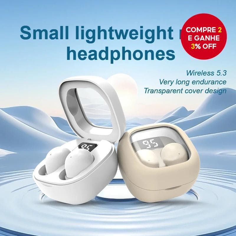 Fones De Ouvido SK19 TWS Sem Fio Bluetooth Intra-Auriculares Mini Sono Invisível ENC HiFi Estéreo À Prova D'água De Long