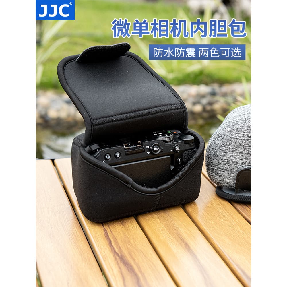 JJC Micro Bolsa de forro único adequada para Nikon Z30 Z50 ZFC Bolsa para câmera Z 16-50mm Bolsa de armazenamento Sony A