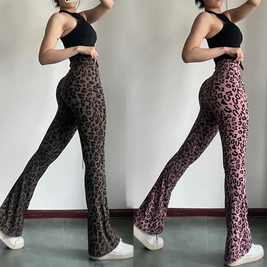 Legging Cintura Alta Controle Abdominal Legging Yoga Feminina Calças esportivas de cintura alta para Pilates Skinny