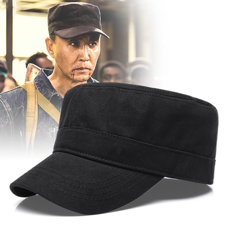 Chapéu de vedação completo masculino primavera verão versão coreana boné de pico de meia-idade chapéu superior plano vol