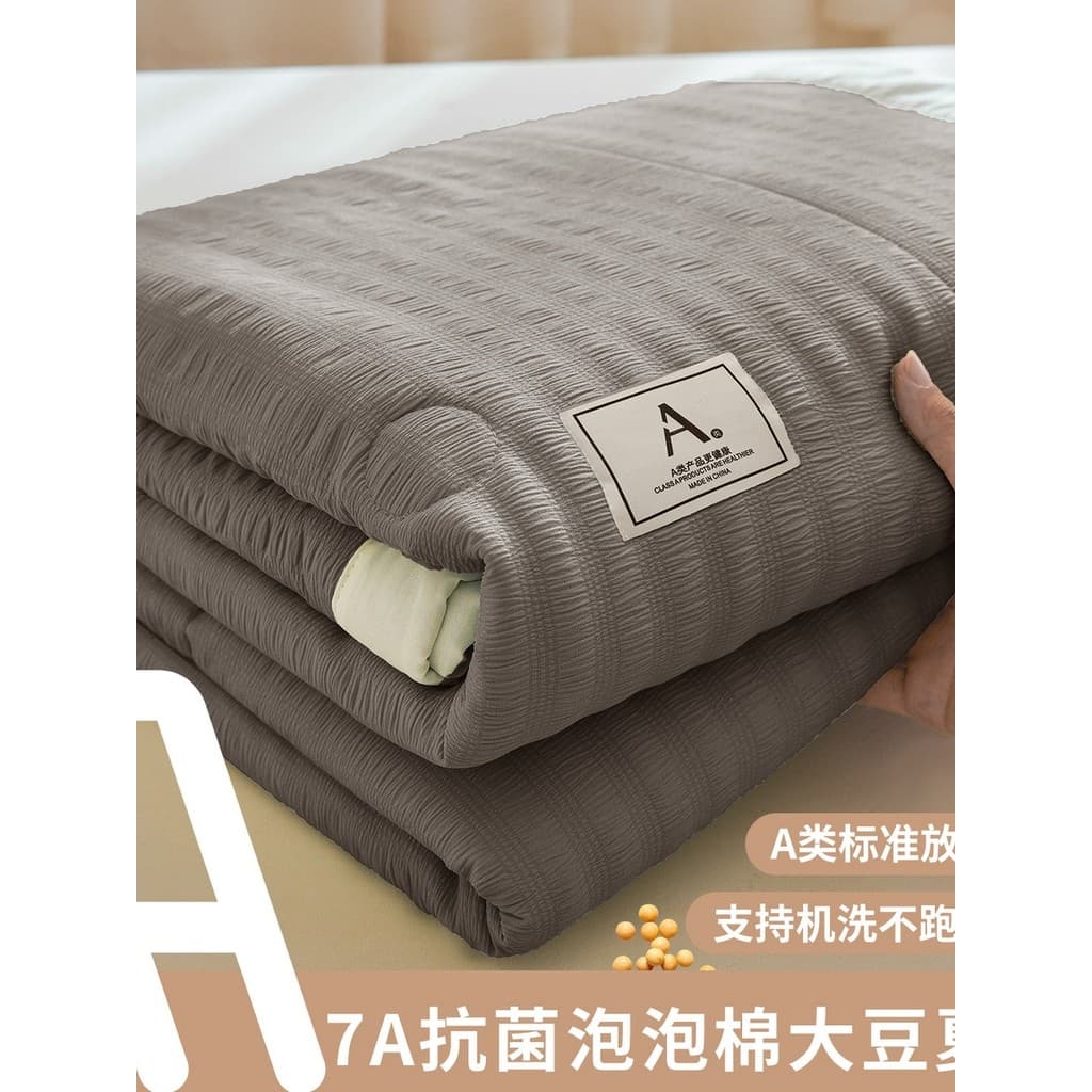Classe A Jacquard Bolha Algodão Ultrassônico Soja Colcha de Verão Verão Colcha de Ar Condicionado Fresca 7A Antibacteria