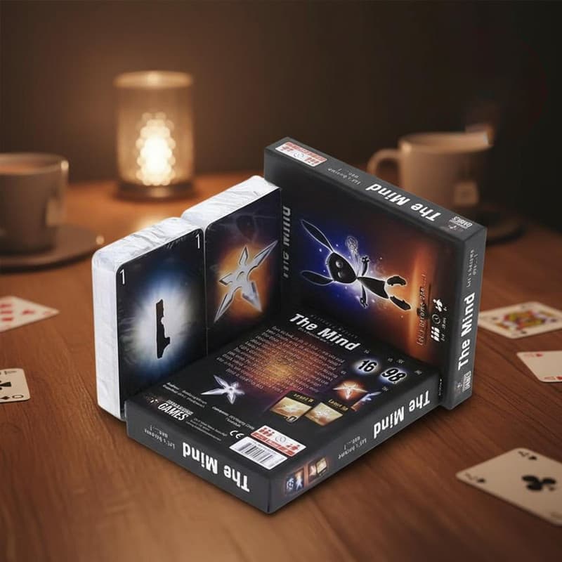 Jogos de Tabuleiro - O Jogo da Mente - Diversão em Família - Noite de Jogos de Cartas DRRF