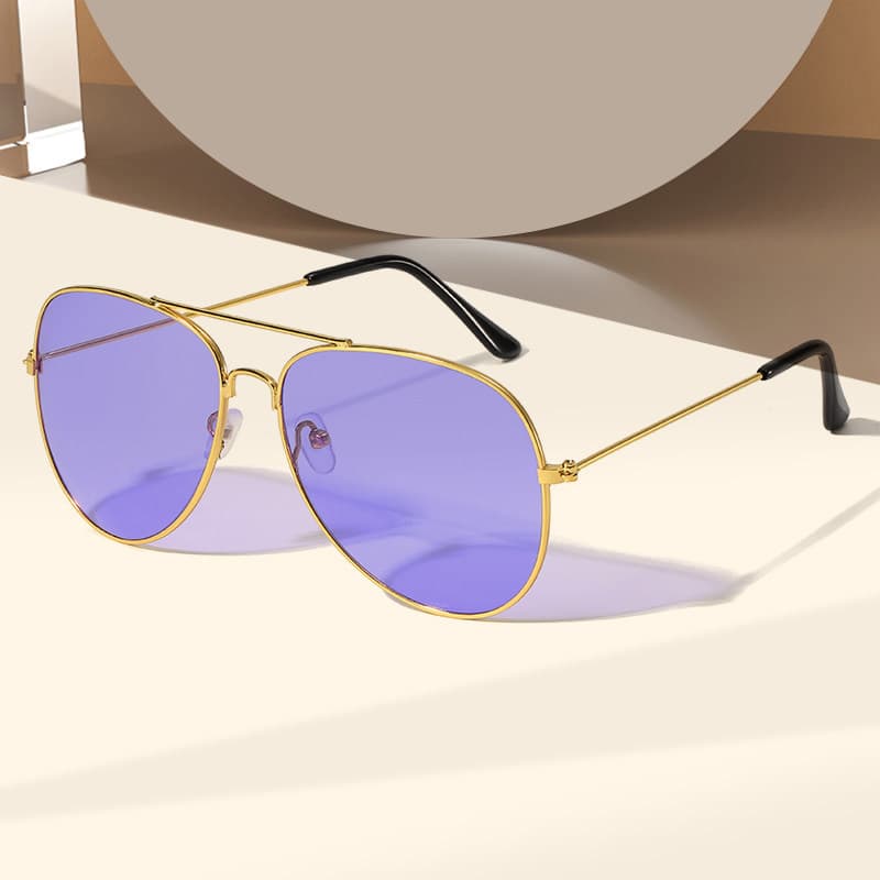 Moda masculina feminina europeia americana Cross-Border 3026 óculos de sol cor oceano óculos piloto sapo óculos de sol d