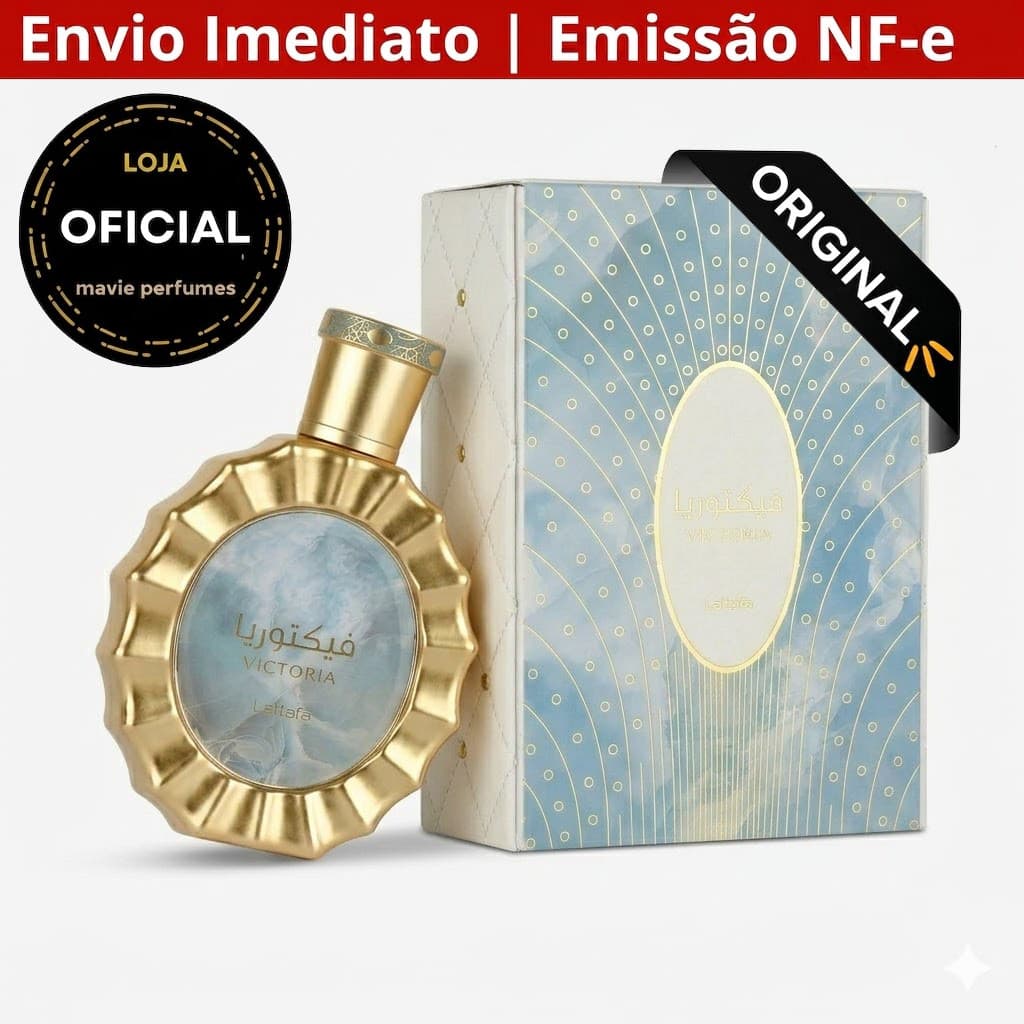 Perfume Árabe Lattafa Victoria Feminino Eau De Parfum Original 100ML -Envio imediato