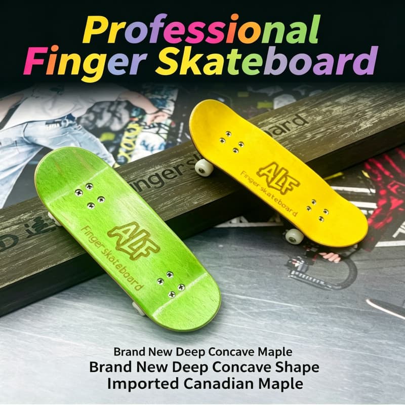 32mm Dedo Profissional Skate maple board Superfície Liga Suporte Rolamento Roda creati