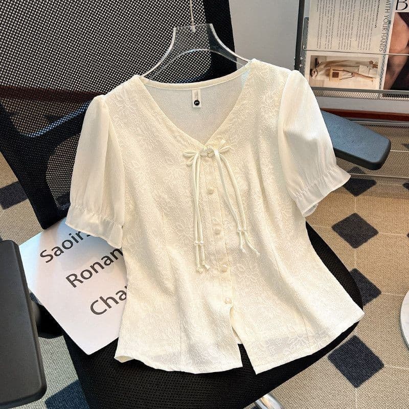 Novo estilo chinês estilo nacional feminino Top verão estilo fino 2026 novo estilo Popular estilo de venda quente deste