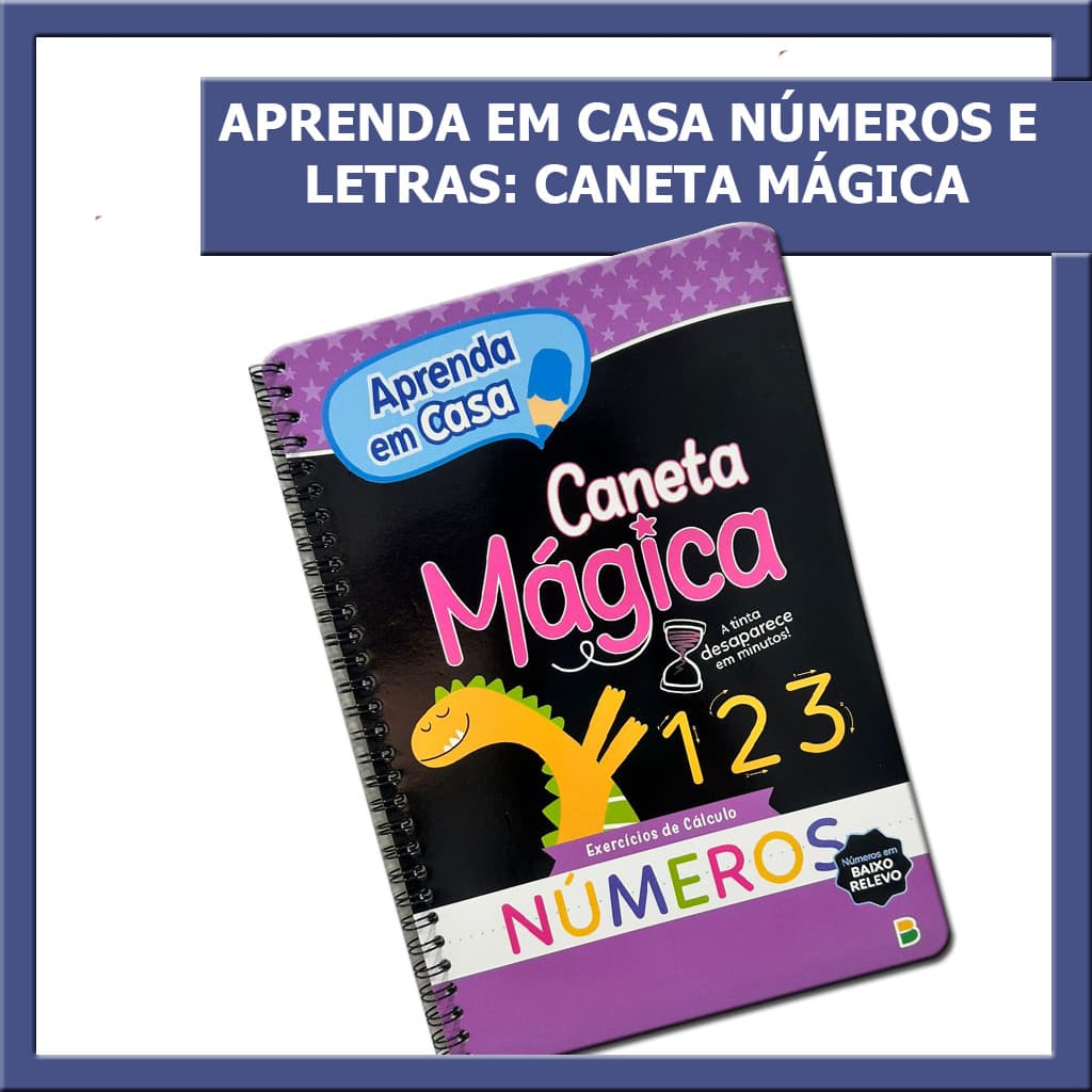 Livro Alfabetização Letras e Números