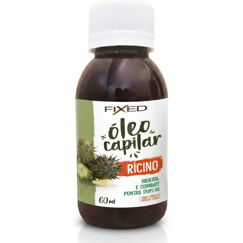 Óleo de Rícino Fortalecedor e Nutritivo 60ml Fixed