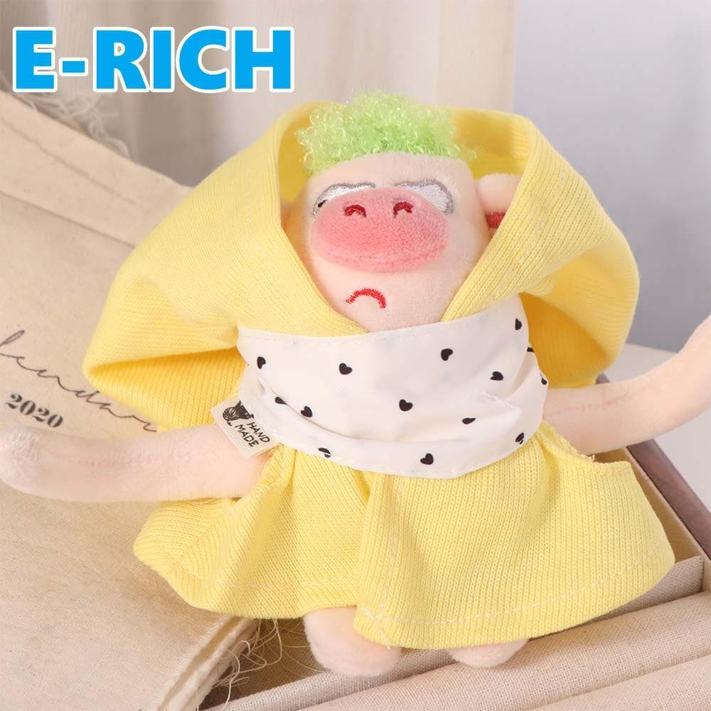 ERICH1 Roupas De Boneca De Algodão De 20cm , Saia De Capa De Elfo , Fofas , Desenho Animado Com Sapatos