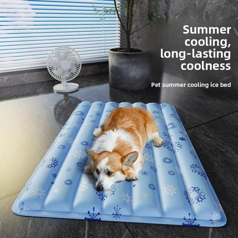 Tapete de gelo para animais de estimação, tapete legal para cães, verão, cama de gelo para gatos, tapete de dormir, supr