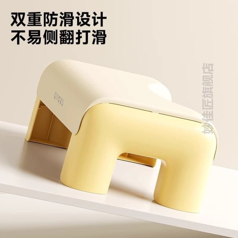 Banqueta para pés de vaso sanitário, peça única, banco para pés, agachamento, ferramenta útil, vaso sanitário reforçado,