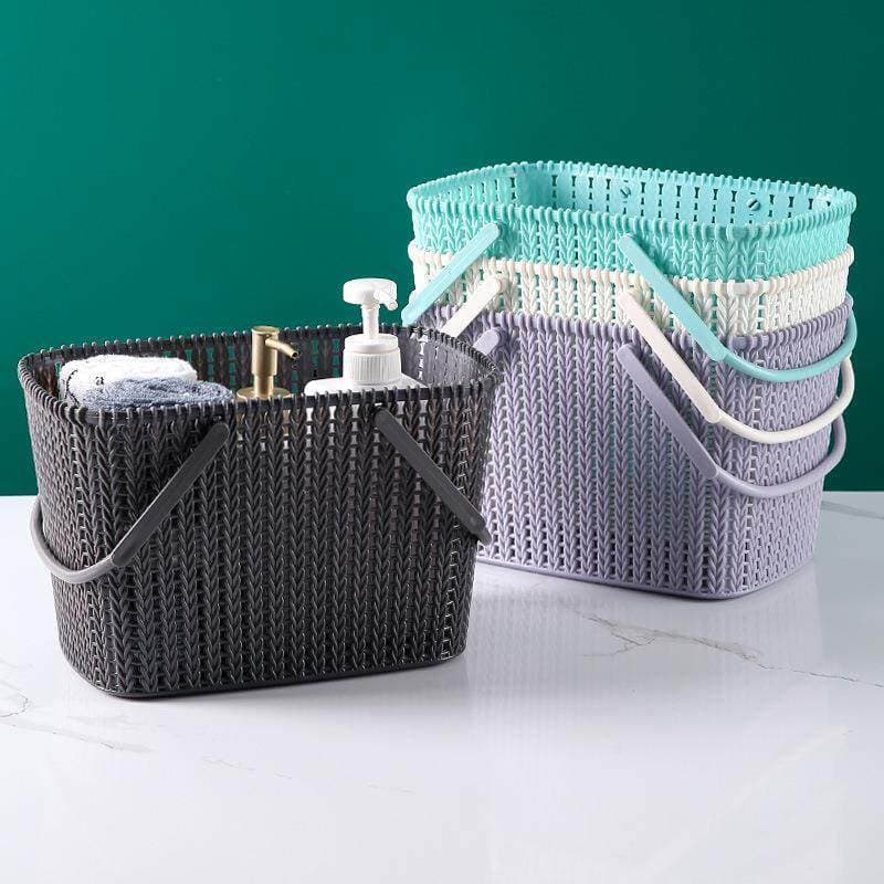 Novo estilo masculino cesta de banho cesta de banho de higiene pessoal dormitório portátil cesta de banho macio banheiro