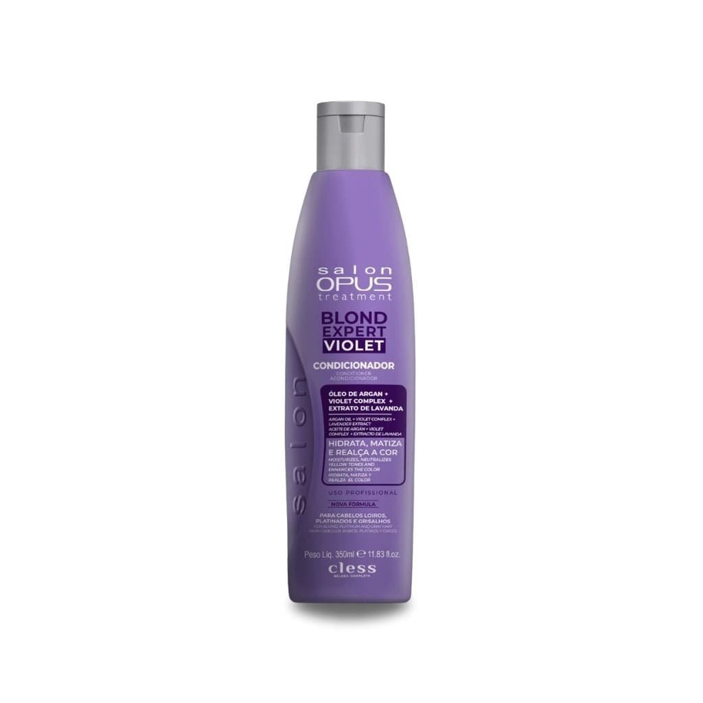 Condicionador Salon Opus Blond Expert Violet Desamarelador 350ml