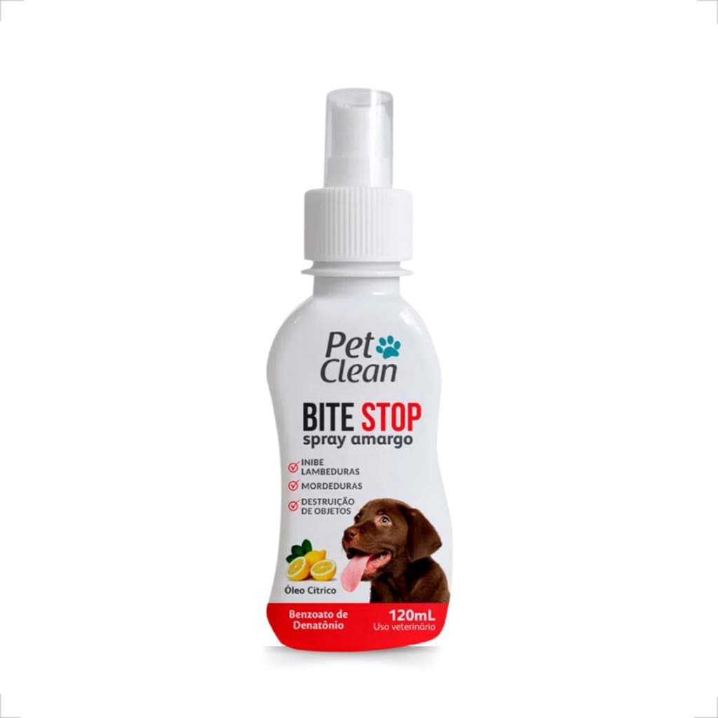 Bite Stop Spray Educador Pet Clean - 120mL