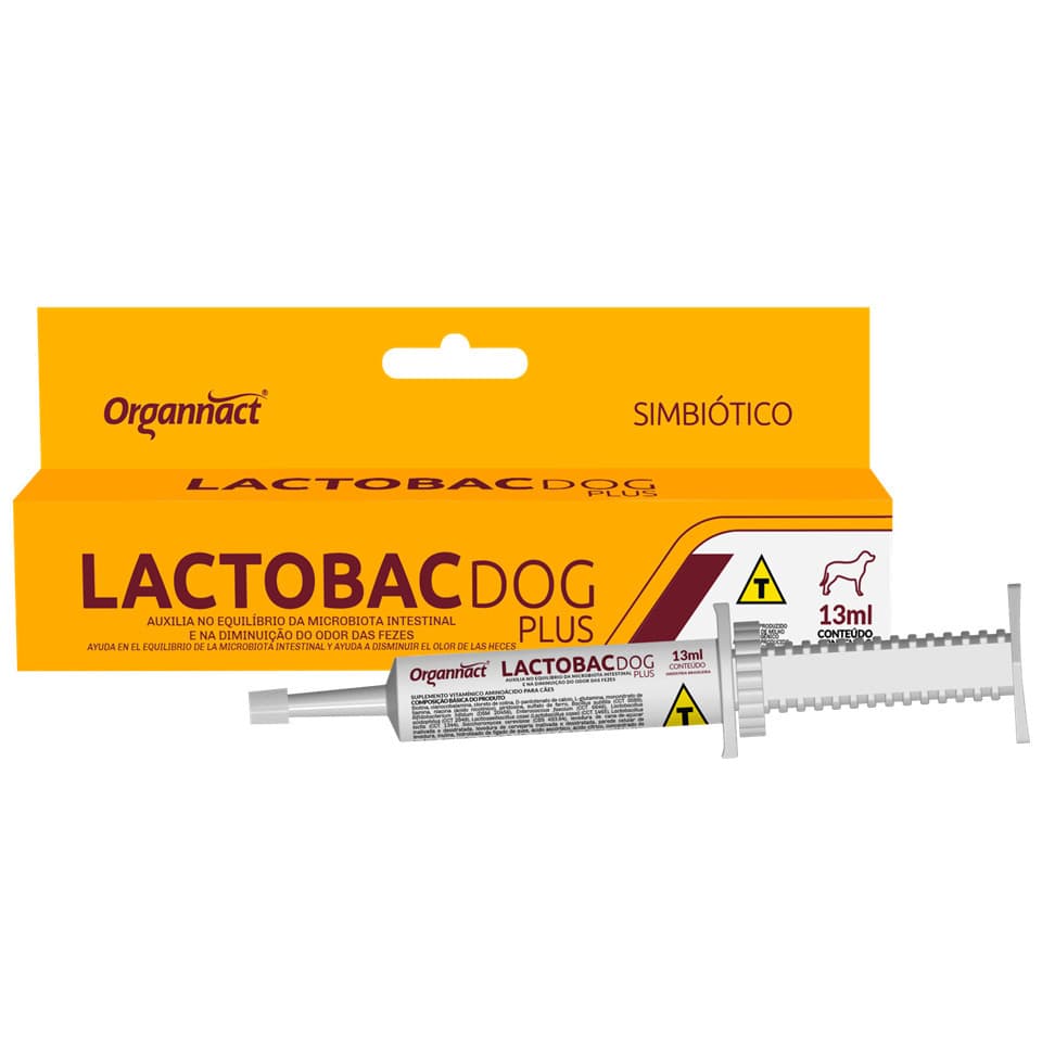 Lactobac Dog Plus Simbiotico Pasta Probiotico Prebiotico 16g