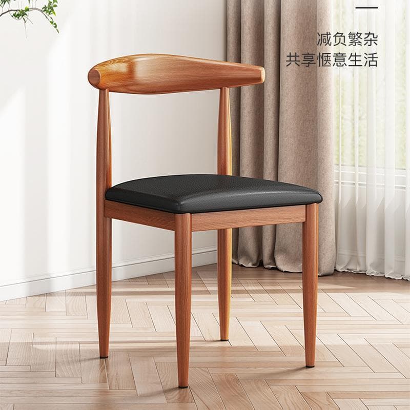 Cadeira de chifre cadeira de jantar encosto fezes casa Nordic cadeira de mesa moderna simples cadeira de mesa de jantar