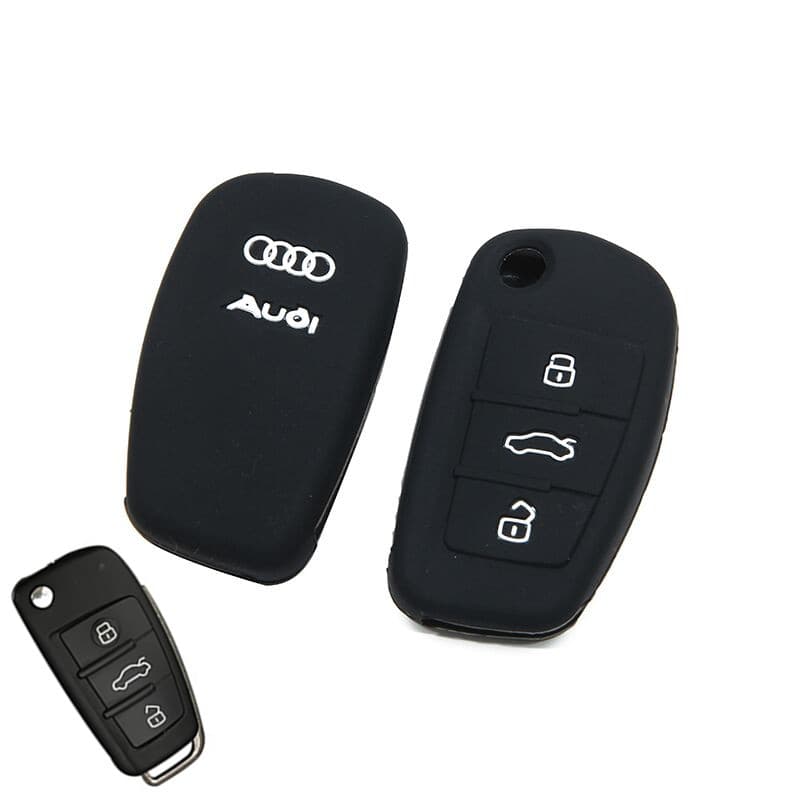 Adequado para Audi a3 caso chave a4l caso chave q5 caso protetor a6 carro q3 caso chave q7 fivela masculino criativo