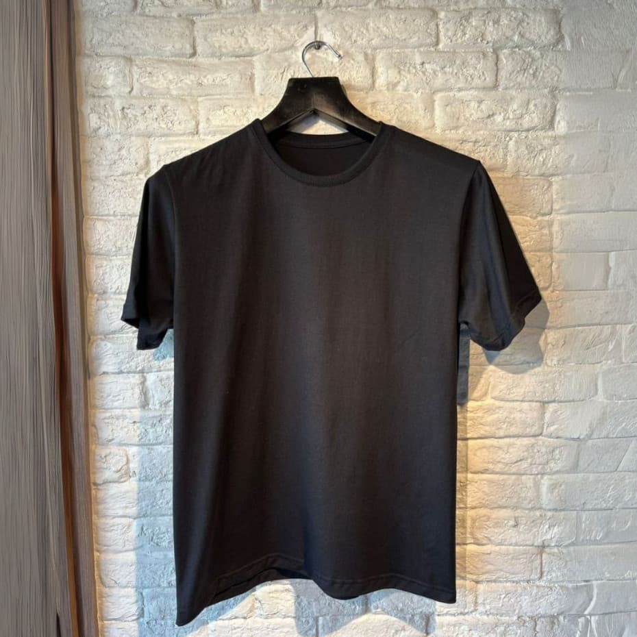 Camiseta Básica Regular Masculina 100% Algodão Conforto Normal T-Shirt