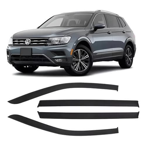 Calha De Chuva Defletor Tiguan 2018 A 2020 4 Portas