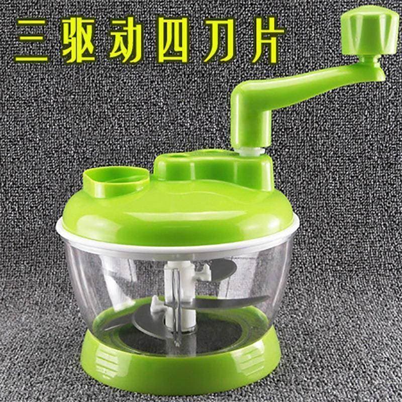 Bolinho de massa máquina doméstica Manual triturador capacidade manivela bolinho recheio comercial mexendo legumes picad