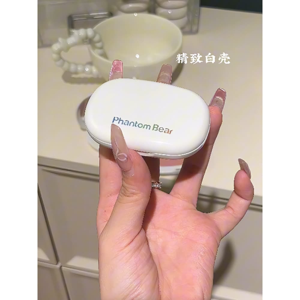 Fantasma urso blush monocromático de alta aparência caramelo laranja marrom expansão cor baixa saturação Natural luz blu