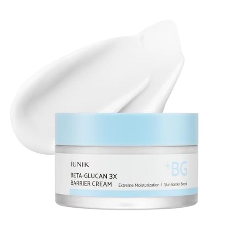 Creme Barreira IUNIK Beta-Glucan 3X – Glucano , Manteiga De Karité & amp ; Hidratante De Hidratação Profunda Pantenol Pa