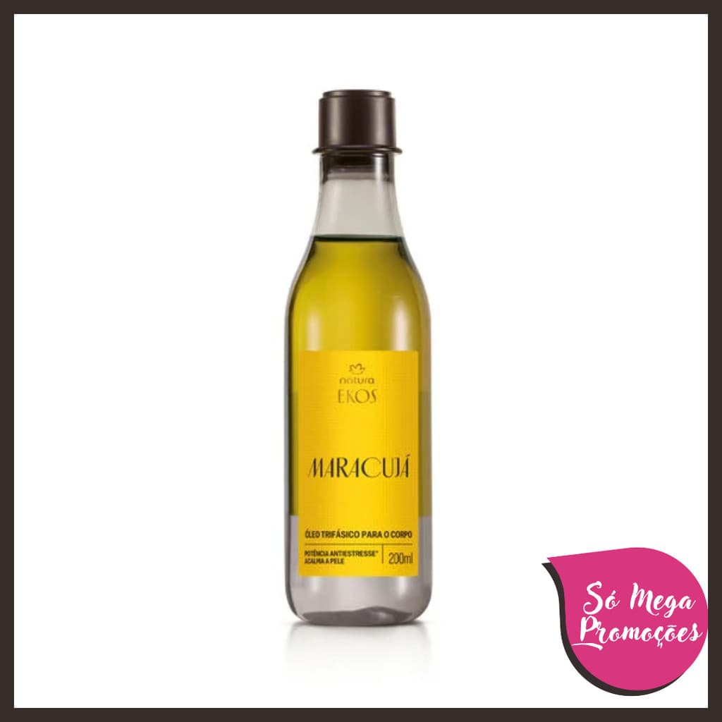Óleo Trifásico Desodorante Corporal Ekos Maracujá 200 ml