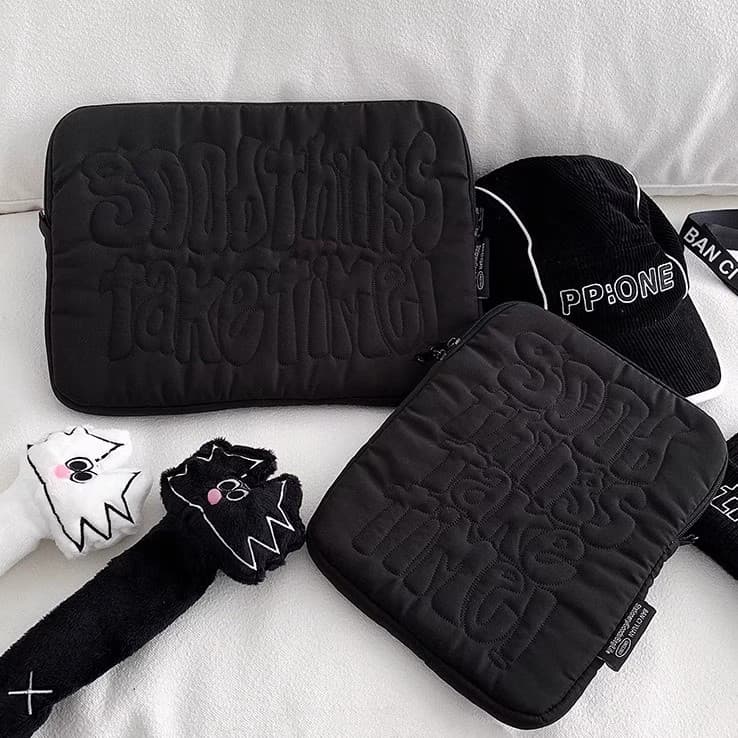 Coreia Coreia ins Bolsa para Laptop simples de 47 cm Apple macbookair43cm Bolsa forro para Tablet ipad Bolsa forro para