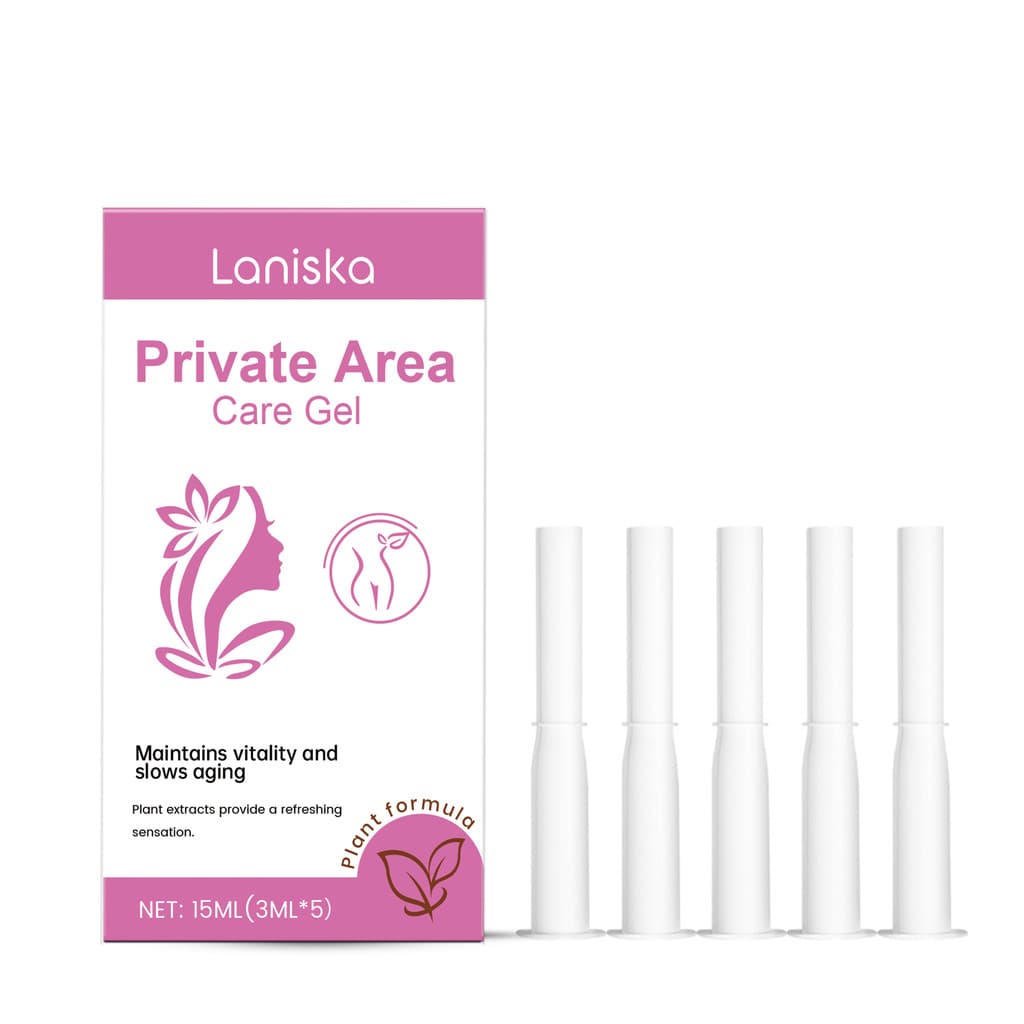Laniska Gel de cuidado feminino, cuidado suave, limpo, pele feminina, gel hidratante delicado e adequado para a pele