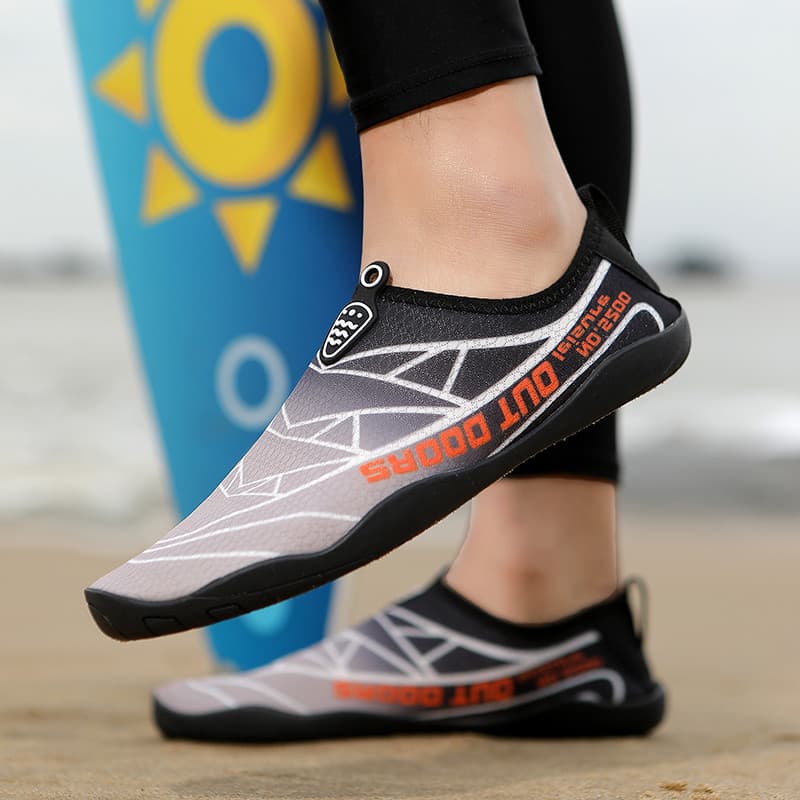 Sapatos de praia masculinos à beira-mar anti-corte antiderrapante água mergulho natação polpa placa surf sapatos ao ar l
