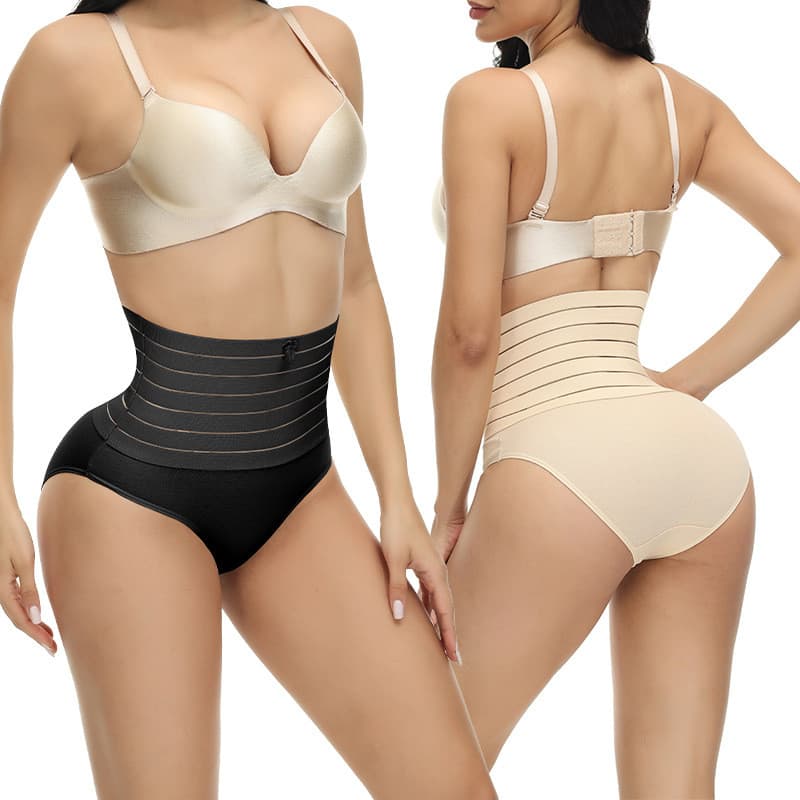 Mulheres Cintura Alta Shaper Shorts Roupa Interior Calcinha Shapers 5xl