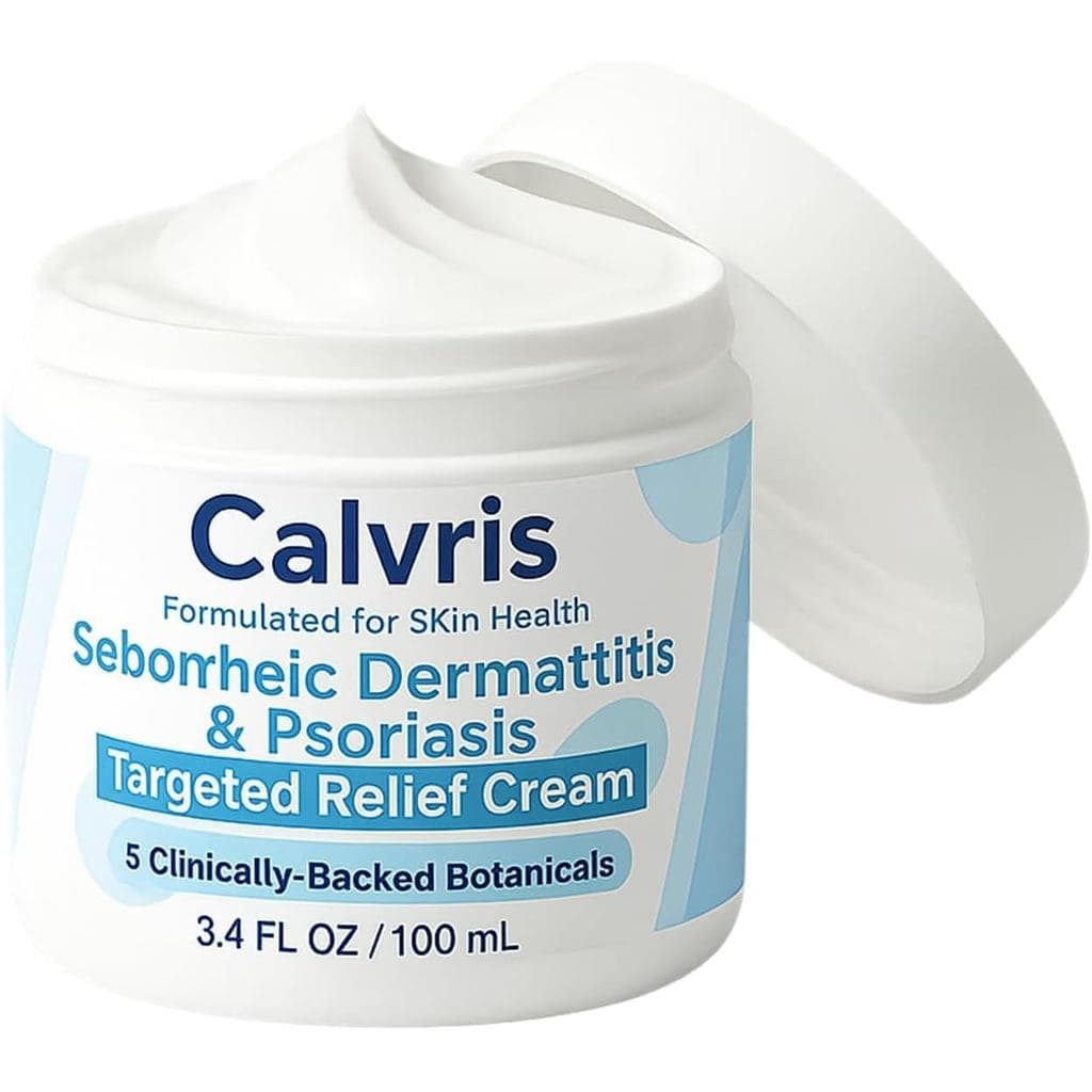 CalvrisBeardRecovery, CalvrisScalpReliefBalm, para todos os tipos, para couro cabeludo macio e suave (1 unidade)
