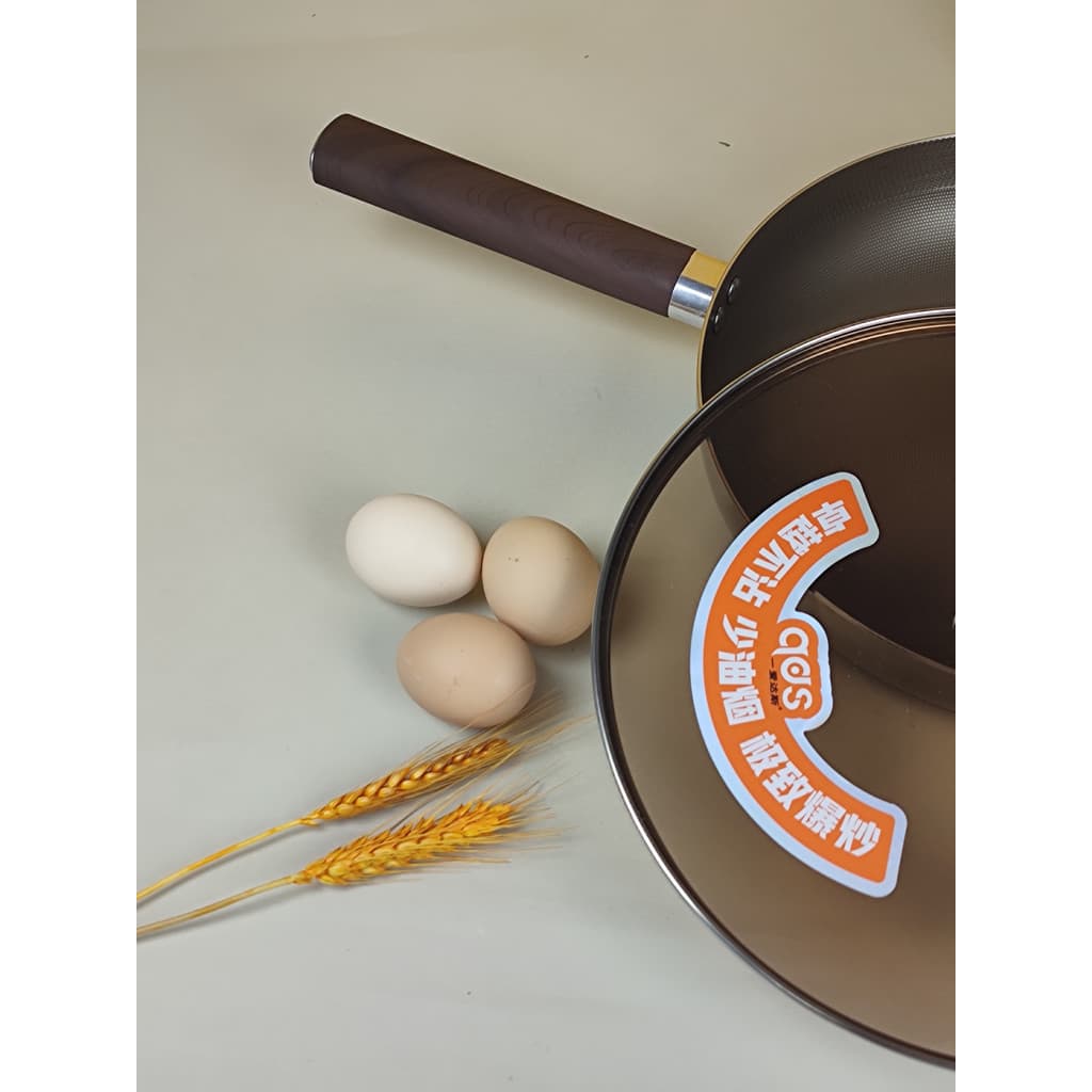 Aidas chaleira de titânio 28cm antiaderente frigideira fogão a gás fogão de indução Universal frigideira 18/10 aço inoxi