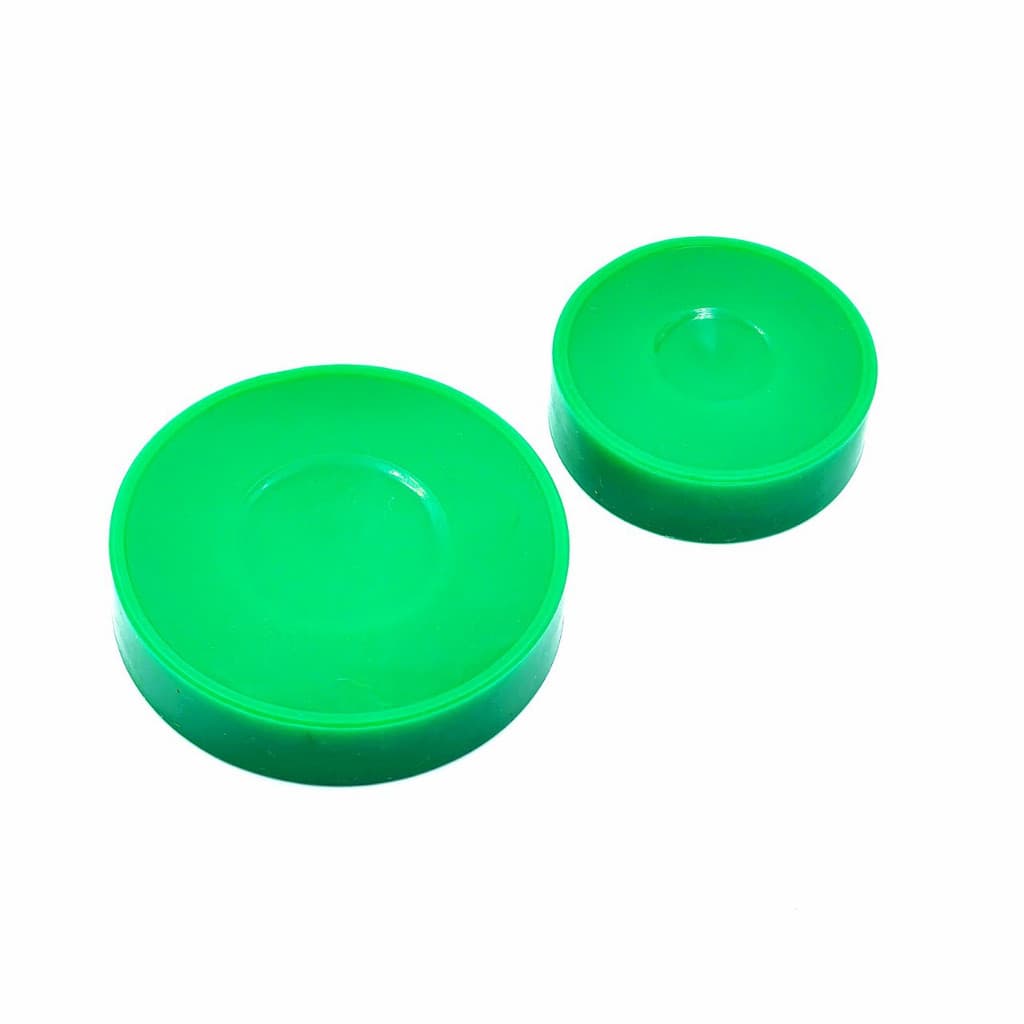 Ferramenta de reparo de relógio almofada de silicone verde 55MM 75MM almofada de movimento com movimento de ranhura almo