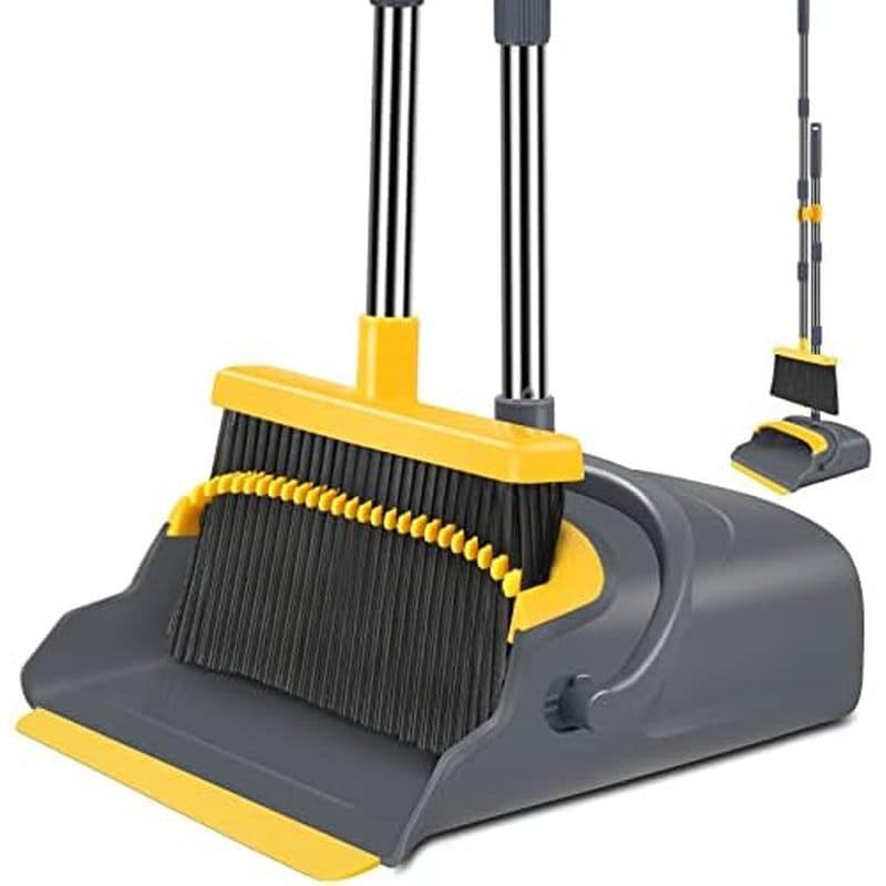 Atualizar Conjunto De Vassoura E Pá De Lixo , Autolimpante Com Dentes De , Interior & amp ; Varrer Ao Ar Livre , Ideal P