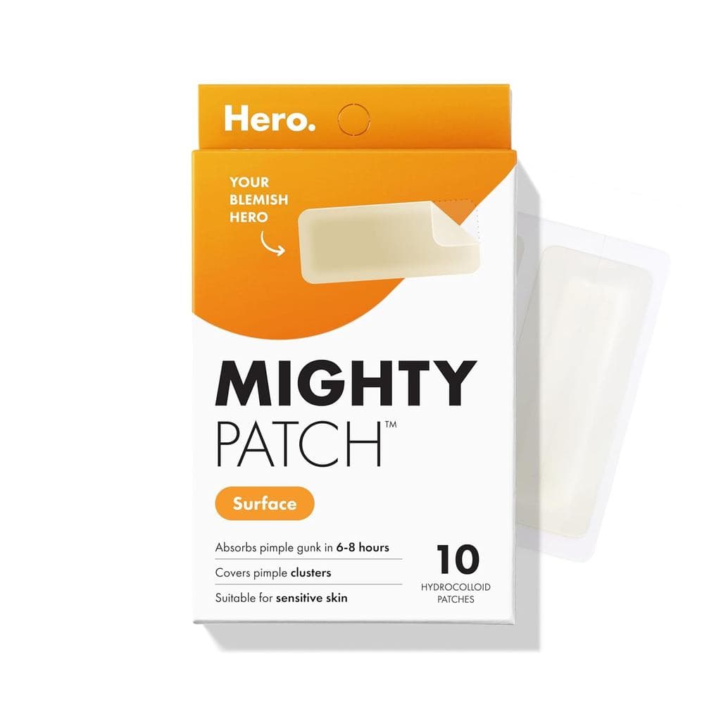 Adesivos Mighty Patch para Espinhas Grandes no Rosto, Adesivos para Acne nas Bochechas, Testa e Queixo, Adesivos para Es